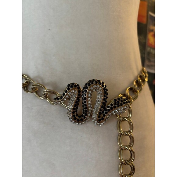 Kenneth Jay Lane snake belt - Picture 2 of 6